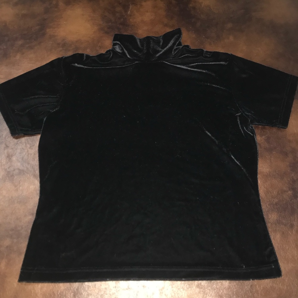 Black Velvet Valerie Stevens Sport Turtleneck